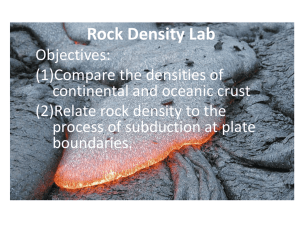 Rocks, Minerals, & Density