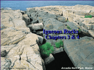 TEXTURES of Igneous Rocks