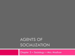 Agents of socialization