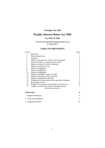 Penalty Interest Rates Act 1983