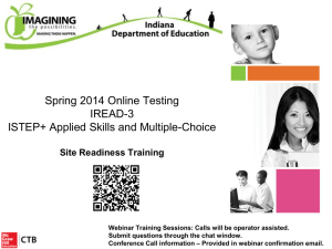 Site Readiness Training