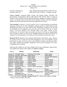 Monday - Faculty Information System
