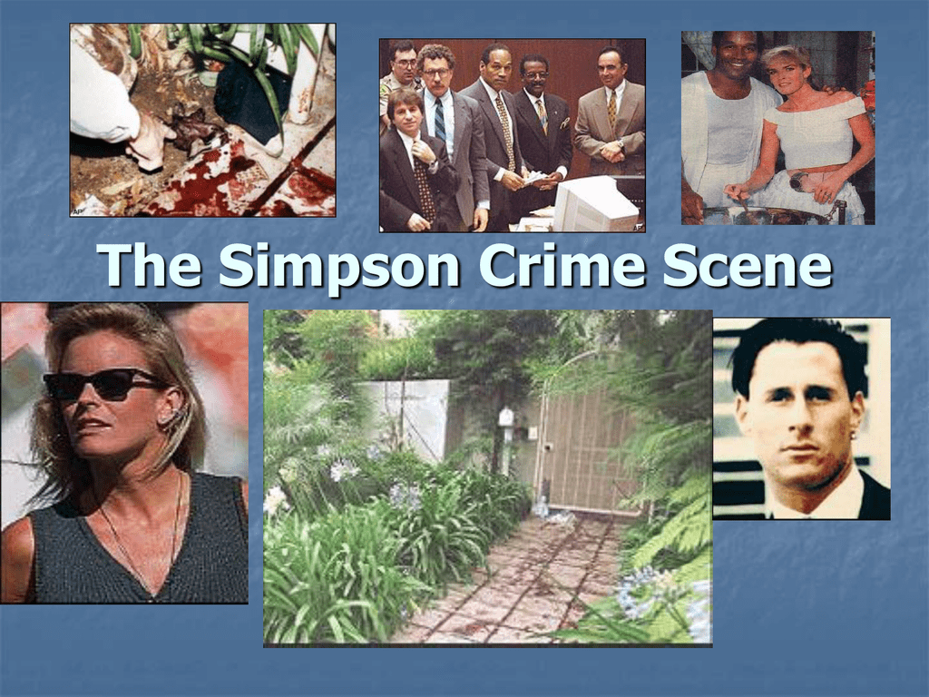 oj simpson evidence