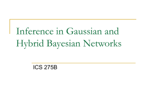 Inference in Continuous and Hybrid Networks (slides)