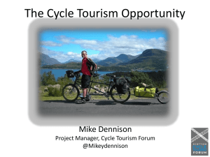 The Cycling Tourism Opportunity