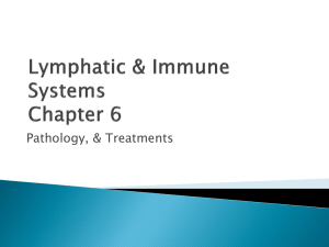 Lymphatic System Pathology and Treatments