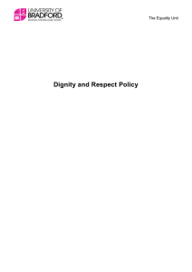 Dignity and Respect Policy (Word,419 KB)