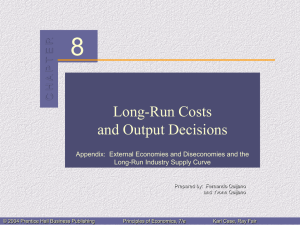 Long-Run Costs and Output Decisions