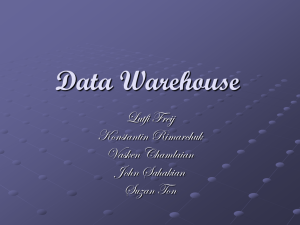 Data Warehouse