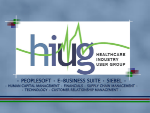 Why sponsor the HIUG Conference?