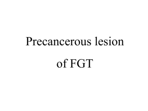 Precancerous lesion