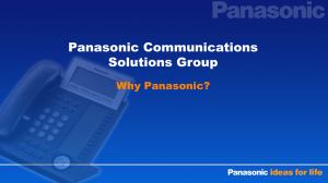 full Why Panasonic Powerpoint