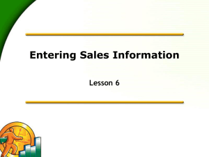 lesson6 Sales