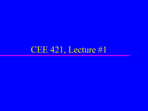 CEE 370: Lecture #8