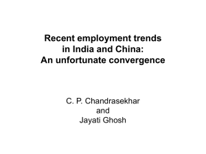 China and India: A comparison of recent economic