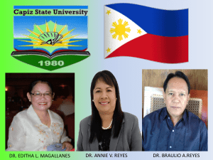 Electronic Literacy Level and Attitude of Teachers at Capiz State