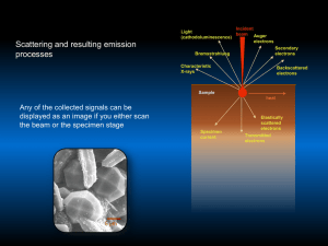 Beam-Specimen Interactions