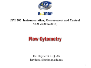 Lec. 4, Flow Cytometry