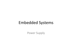Power System in Embedded System