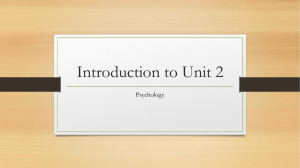 Introduction to Unit 2