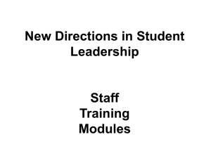 Student Leadership - Public Schools NSW