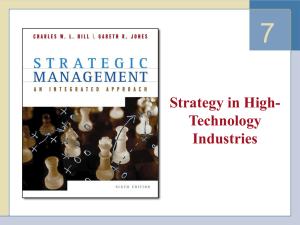 Chapter 7 Strategy in High-Technology Industries
