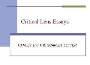 Critical Lens Essays