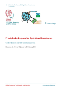 Proceedings (DOC) - Food and Agriculture Organization of the