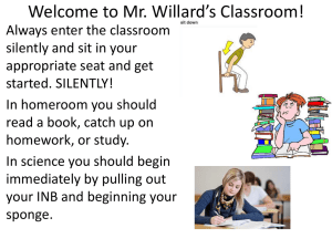 science interactive notebook - Mr. Willard's Life Science Class