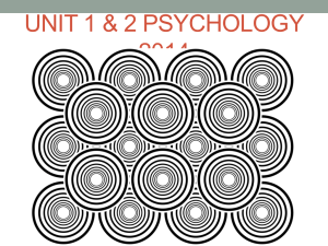 unit 1 & 2 psychology (2013) - vce psychology 2014