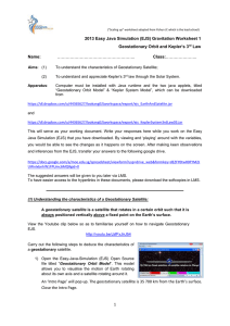 IJC 2013 EJS Grav Worksheet 1 (Geostationary