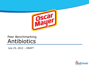 OM Antibiotics Peer Benchmarking 2012 07