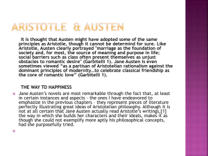 Aristotle & Austen