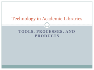 Information Technology in Academic Libraries