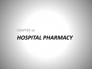 hospital pharmacy