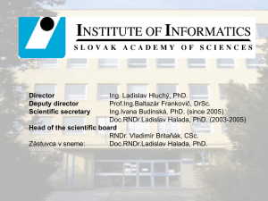 iisas2003-2006_11062007 - Ústav informatiky SAV Bratislava