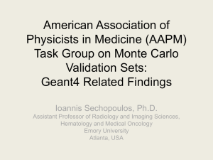 Introduction to the AAPM Task Group No. 195 Monte Carlo