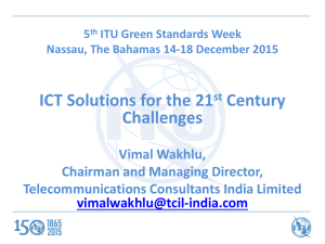 ICT Solutions for Mitigating the Challenges