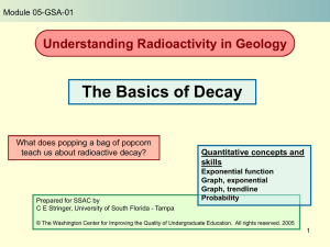 Understanding Radioactivity in Geology