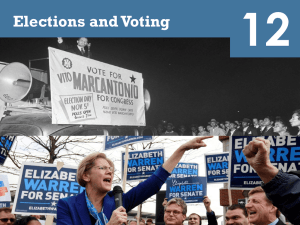 12.1 Types of Elections
