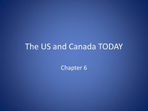 THe US and Canada TODAY