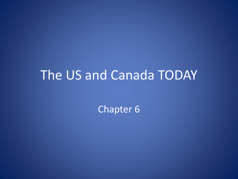 Environmental Issues In The Us And Canada