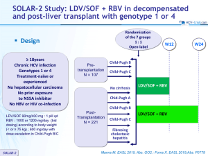 HCV-trials 2015 - HCV