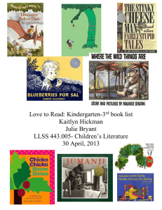 Picture Books - llss443spring2013