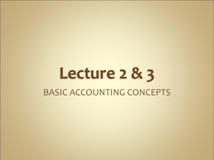 Lecture Week 2 & 3