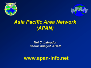 APAN Brief to Philippines Nov 2000