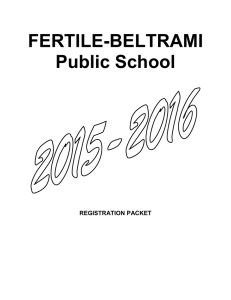 2006 Articulation Agreements for Technical Schools - Fertile