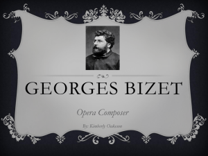 Georges Bizet PPT