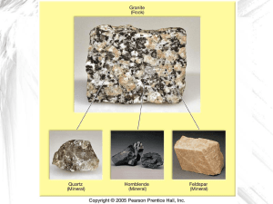 Mineral groups