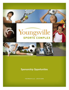 Youngsville Sports Complex Sponsorship Opportunities